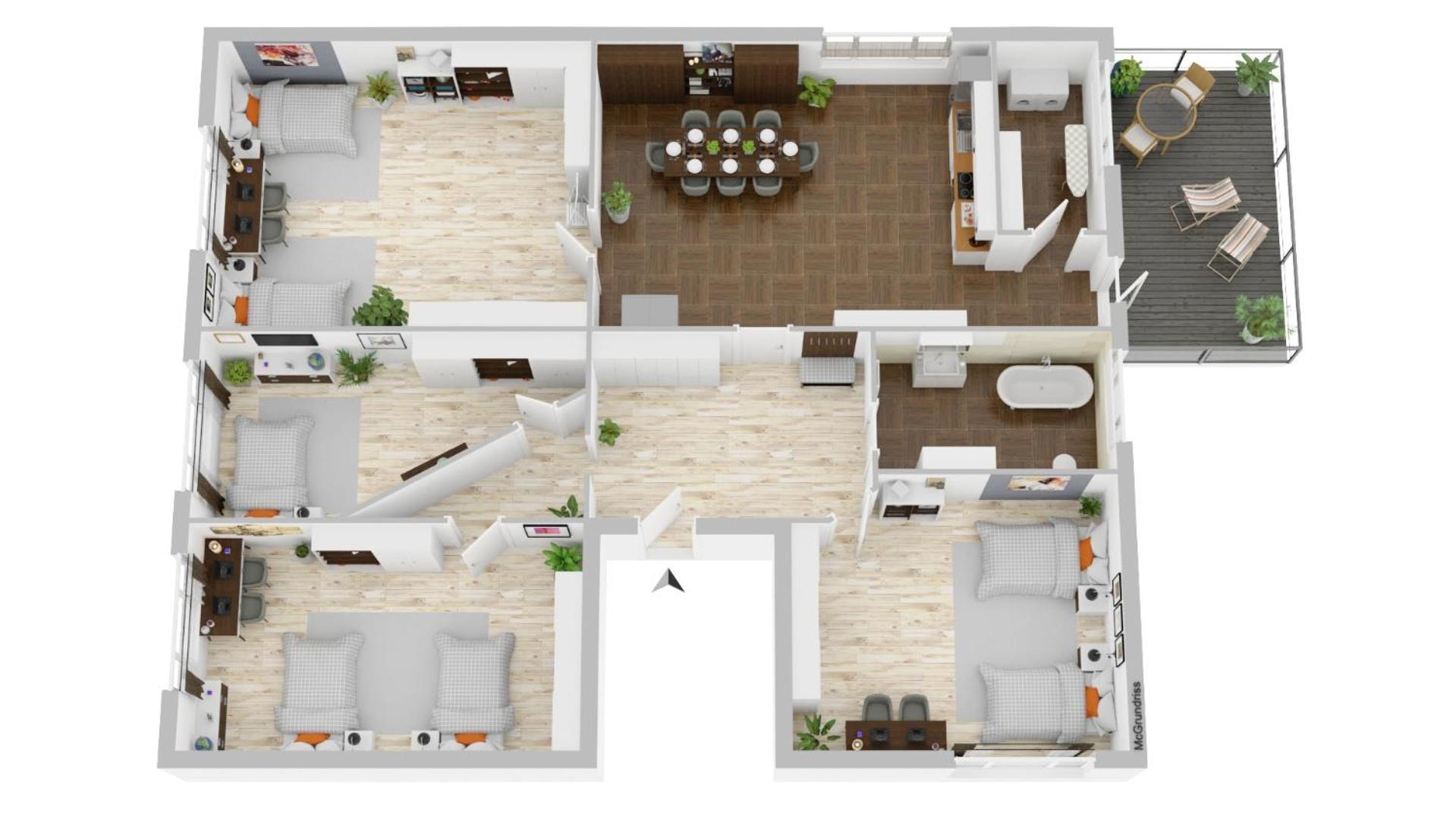 -Cs24- 4 Rooms Apartment With Rooftop - Ka02 Iserlohn Exteriör bild